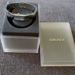 DKNY Solid Stainless Steel Watch